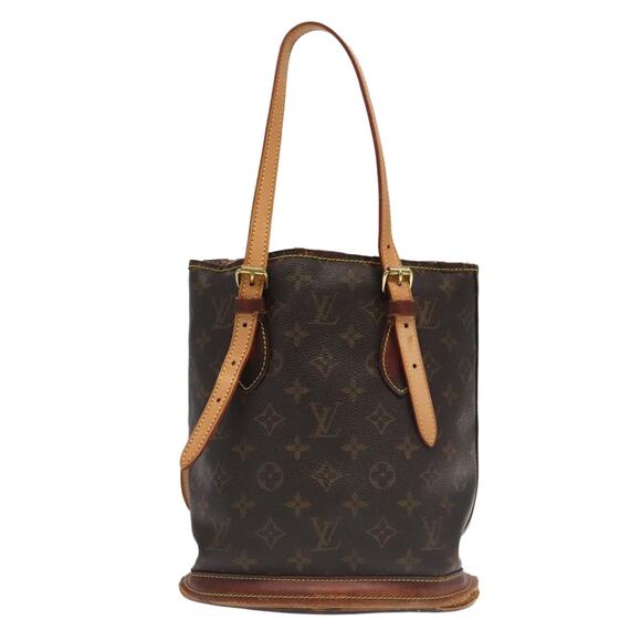 LOUIS VUITTON Monogram Bucket PM Shoulder Bag M42238 - Picture 3 of 13